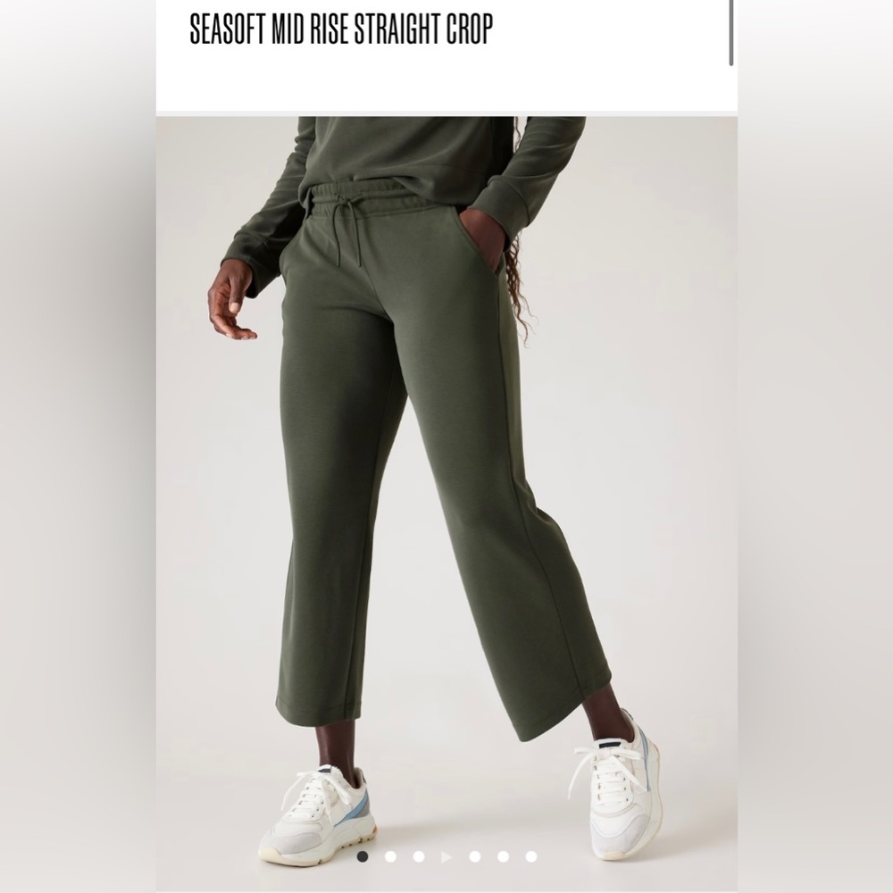Athleta cropped sweatpants